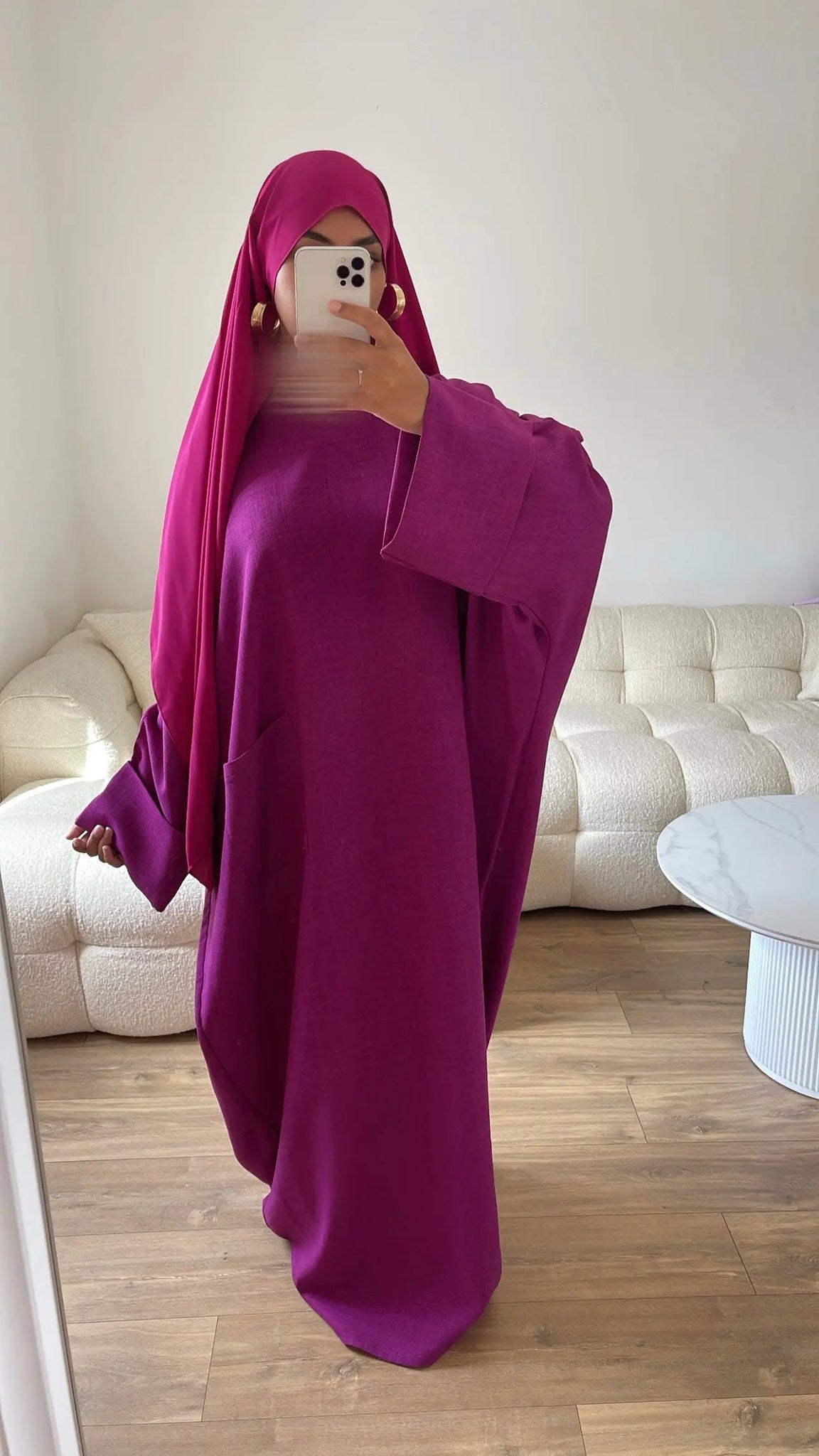 Abaya Saba (Grandes Tailles)